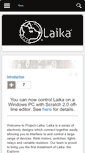 Mobile Screenshot of project-laika.com
