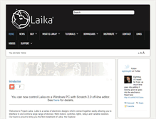 Tablet Screenshot of project-laika.com